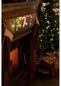 Decorațiune luminoasă de Crăciun roșie suspendată ø 1,5 cm Hannah – Sirius