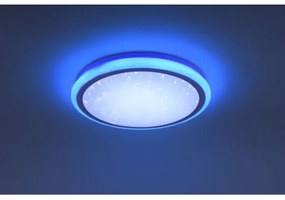 Plafonieră LED RGB dimabilă LUISA LED/28W/230V Leuchten Direkt 15220-16 + telecomandă
