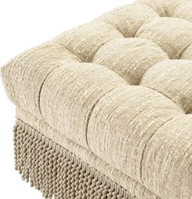 Taburete design LUX Dorantes, Boucle sonata crem