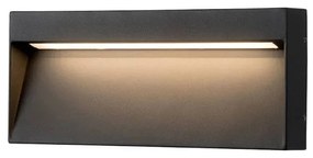 Aplica LED de exterior ambientala IP54 CASORIA SLIM gri