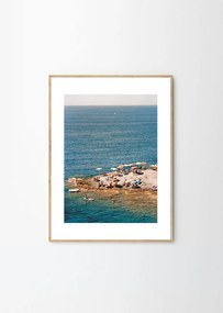 Poster 30x40 cm Ponza Tangerine – Anna Pihan – The Poster Club