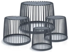 Set complet de 4 cosuri universale, antracit