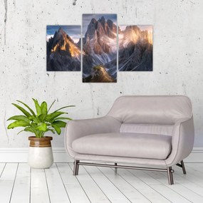 Tablou - Panoramă de munte (90x60 cm)