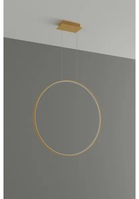 Lustră LED pe cablu RIO LED/50W/230V CRI90 3000K d. 78 cm auriu Thoro TH.175