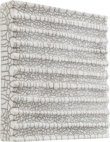 Decoratiune de perete LUX realizata manual din ceramica Division straight