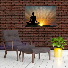 Tablou cu meditație (90x60 cm)