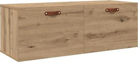 vidaXL Dulap montat pe perete Stejar Artizanal 100 x 36,5 x 35 cm