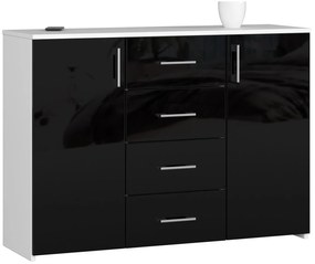 Comodă Kiran (Negru lucios). 1069785