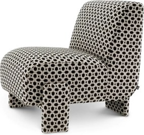 Fotoliu elegant design LUX Rockdale, Sunbeam black