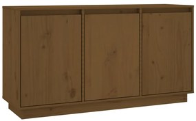 813812 vidaXL Servantă, maro miere, 111x34x60 cm, lemn masiv de pin