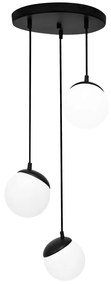 Suspensie SFERA BLACK Milagro Modern, E14, Negru, MLP8868, Polonia