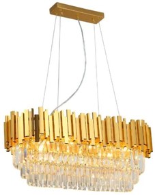 Brilagi - Candelabru suspendat cu cablu PLAZA 10xE14/40W/230V