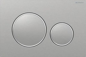Geberit 115.882.SN.1 - Buton de comandă Sigma20, 24,6 x 16,4 cm, inox