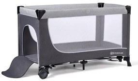 Pătuț de voiaj KINDERKRAFT SELECT LEODY gri