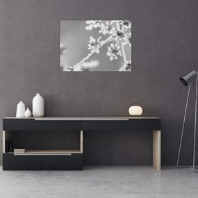 Tablou pe sticlă - Uzină congelată (70x50 cm)