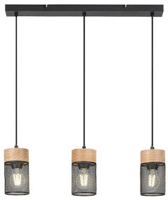 Lustra suspendata stil industrial Callum 3L