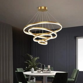 Lustra LED Cu Telecomanda, Elit's EsnF316-4, 288ww