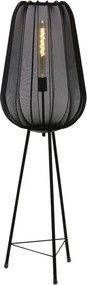Lampadar negru (înălțime 132 cm) Plumeria – Light &amp; Living