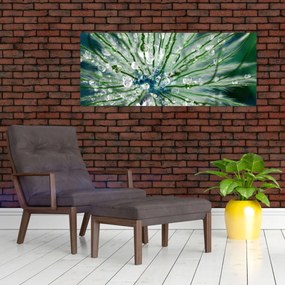 Tablou - Imagine macro a unei flori (120x50 cm)