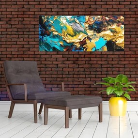 Tablou - Pictură în ulei texturată (120x50 cm)