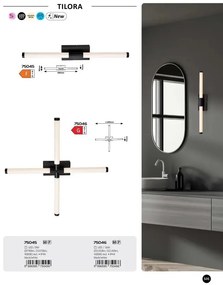 Plafoniera pentru baie, Protectie IP44 Tilora