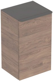 Geberit Smyle Square dulap 36x32.6x60 cm agățat lateral nucă 500.359.JR.1