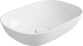 Lavoar pe blat din compozit Marmite Alessia 50x35 cm