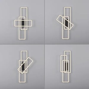 Leuchten Direkt 14697-18 - Plafonieră LED dimabilă IVEN LED/24W/230V