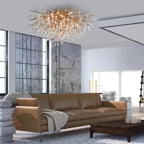 Lustra aplicata design magnific ICICLE alama antic, D-100cm
