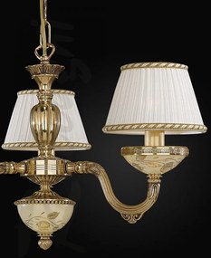 Candelabru din alama 3 brate design italian 6522