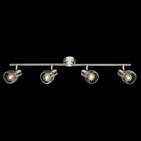 Spot TEXAS 4xE14/40W/230V crom mat Globo 54809-4