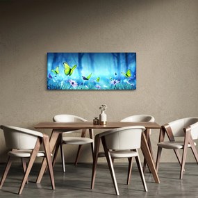 Tablou - Poiană mistică de pădure (120x50 cm)