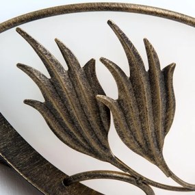 Aplică Orion WA 2-1196/1 FLEUR 1xE14/60W/230V bronz