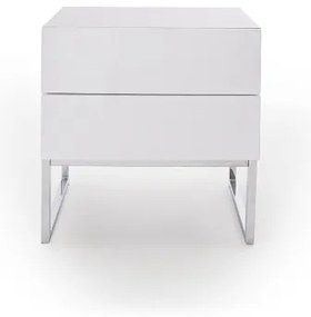 Noptieră ROCKY albă