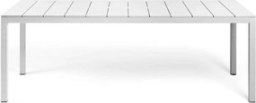 Masa Exterior Nardi - Rio Alu 210 Fix - Bianco