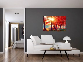 Tablou - Peisaj de toamnă (90x60 cm)