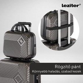 TraveLux Pro II bőrönd szett szürke