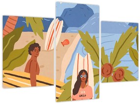 Tablou - Bucură-te de viață (90x60 cm)