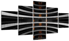 Tablou abstract - clădire (125x70 cm), în 40 de alte dimensiuni noi