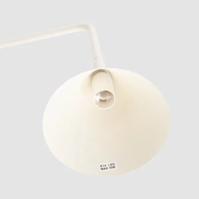 Sollux SL.2569 - Lampă de masă NOX 1xE14/10W/230V crem