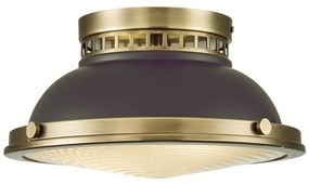 Plafonieră Hinkley HK-AMELIA-F-M-RB AMELIA 2xE27/40W/230V negru/bronz