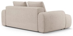 Canapea maro deschis 200 cm Linz – Cosmopolitan Design