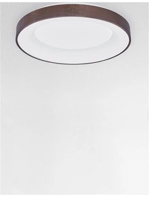 Plafoniera LED 3000K moderna 60cm RANDO THIN maro NVL-9353855