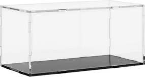 vidaXL Cutie de prezentare transparentă 30x15x14 cm, acrilică