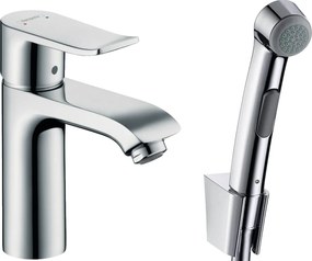 Hansgrohe Metris Classic baterie lavoar cu duș bideu stativ crom 31285000