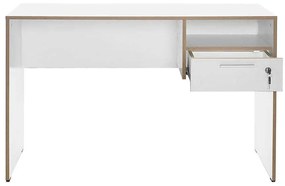 Masă PC Calliope 2 (alb + stejar) . 1109391