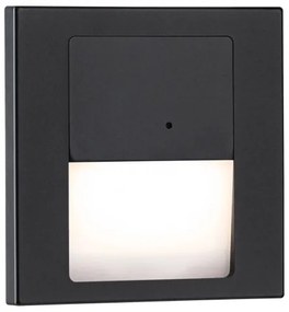 Paulmann 80004 - LED 1W lampă scări cu senzor TSARO 230V negru