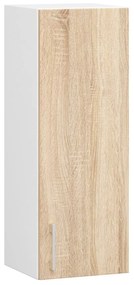 Dulap superior de bucătărie Lula W30 H720 (alb + stejar sonoma). 1069039