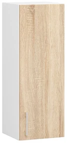 Dulap superior de bucătărie Lula W30 H720 (alb + stejar sonoma). 1069039
