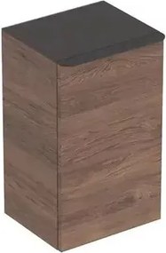 Dulap mediu suspendat Geberit Smyle Square nuc 1 usa opritor stanga 36 cm